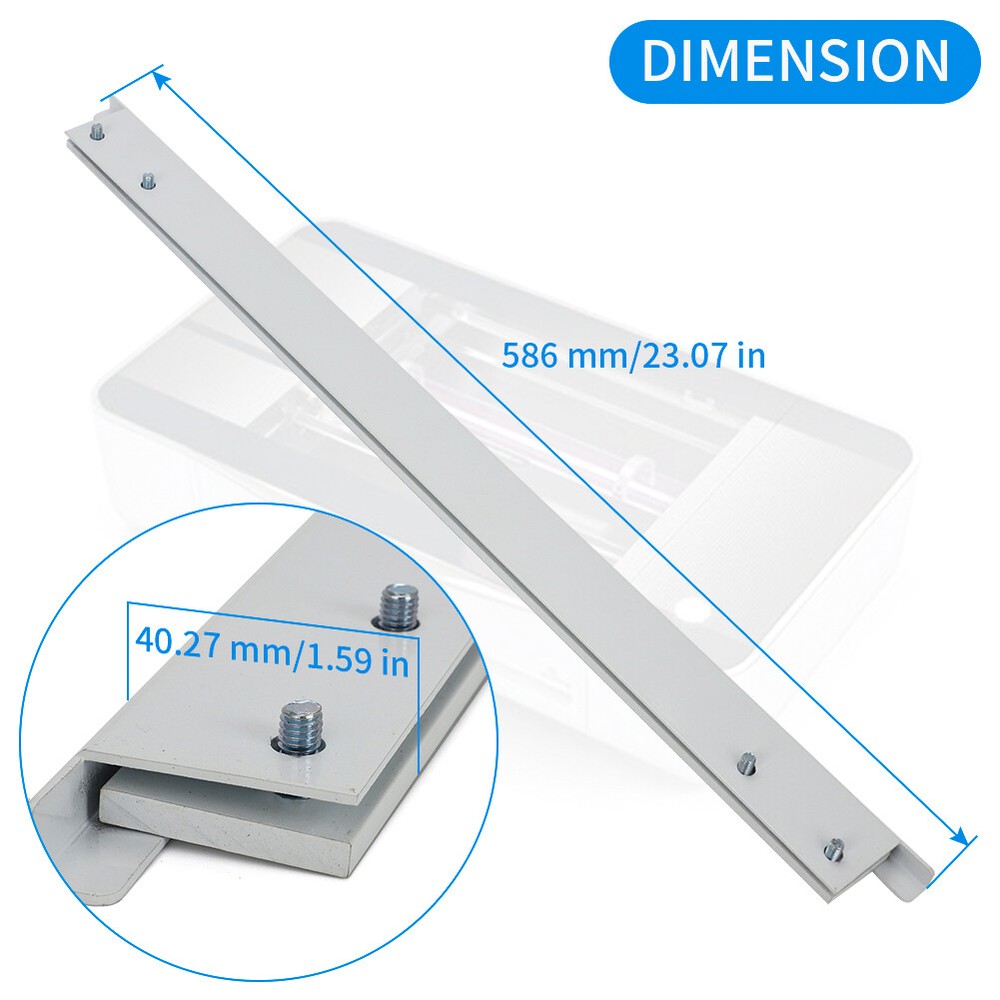 For GLOWFORGE Standard, Basic, Pro models LID Hinge Repair Bracket Aluminum ﻿US