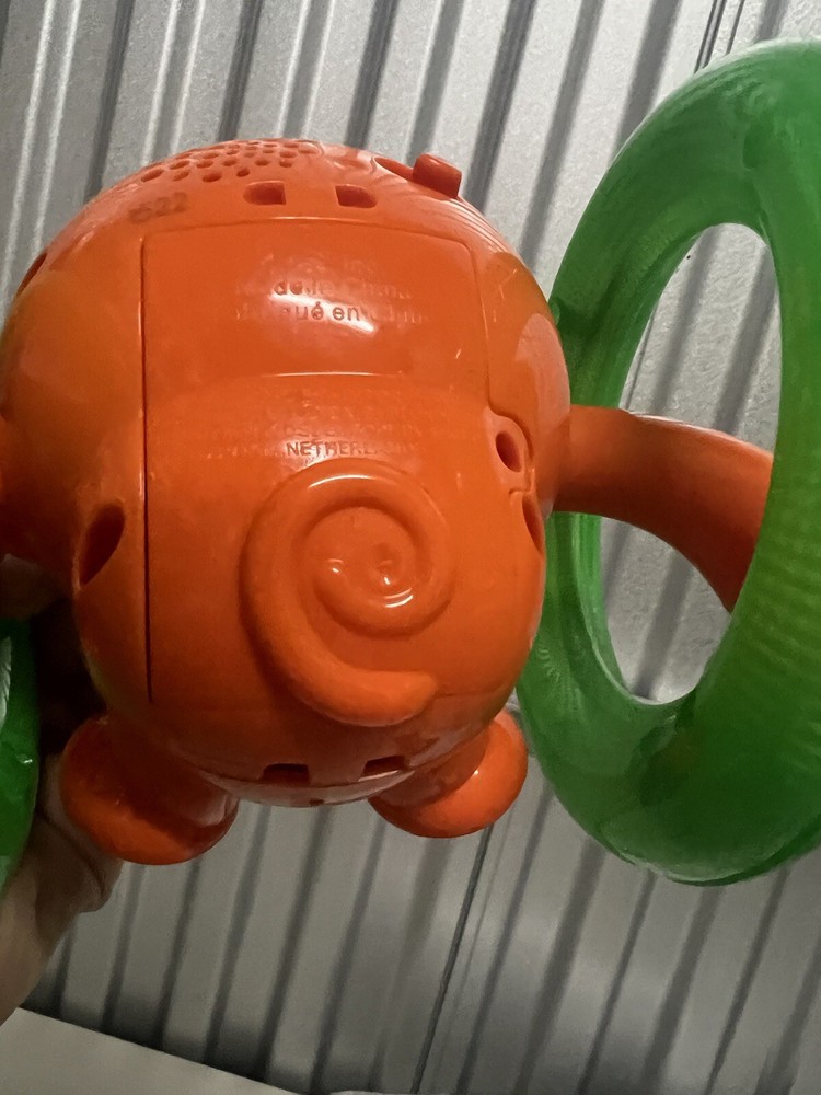 Bright Starts Rolling Monkey Electronic Battery Rolls Moves Working