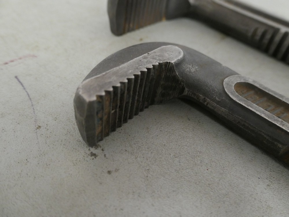Ridgid 18" & 14" Pipe Wrench Jaws