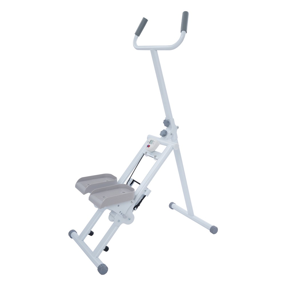 Stair Stepper, Foldable Vertical Stair Climber Machine for Full-Body Workout
