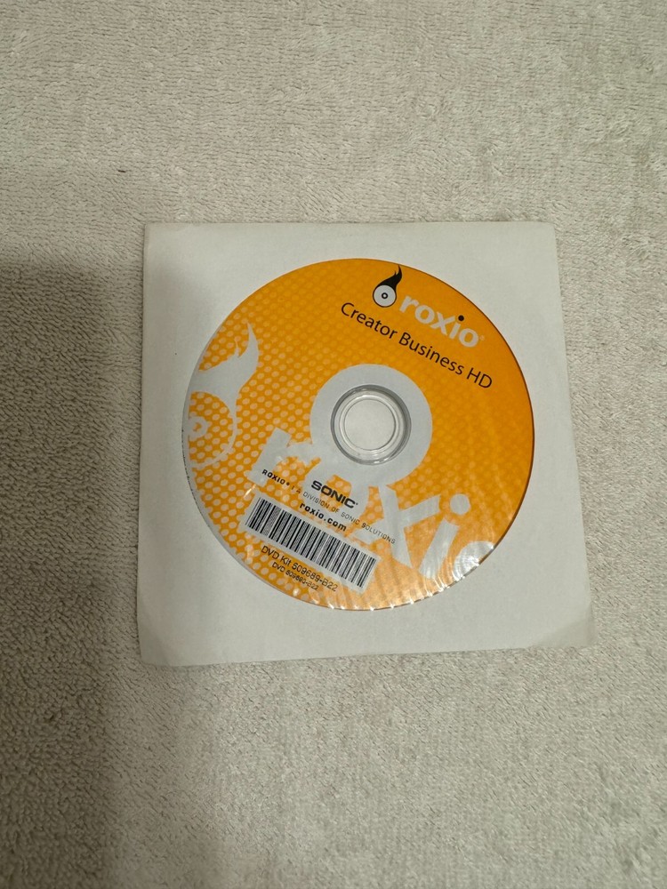 Roxio Creator Business HD DVD