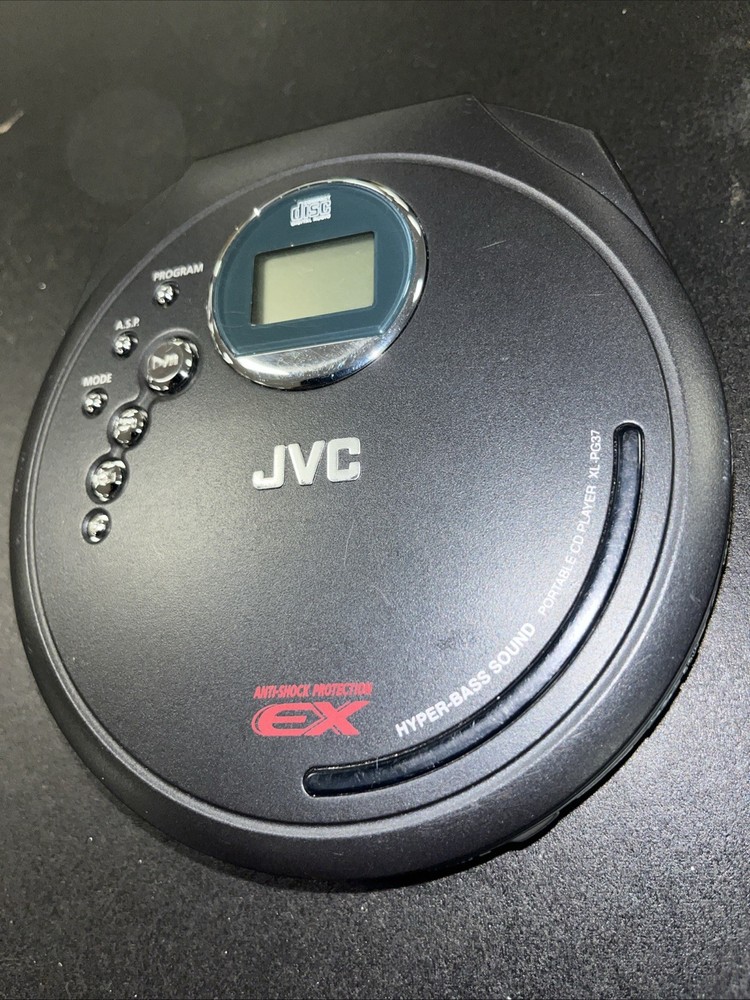 JVC CD Player XL-PG37BK Tested & Works