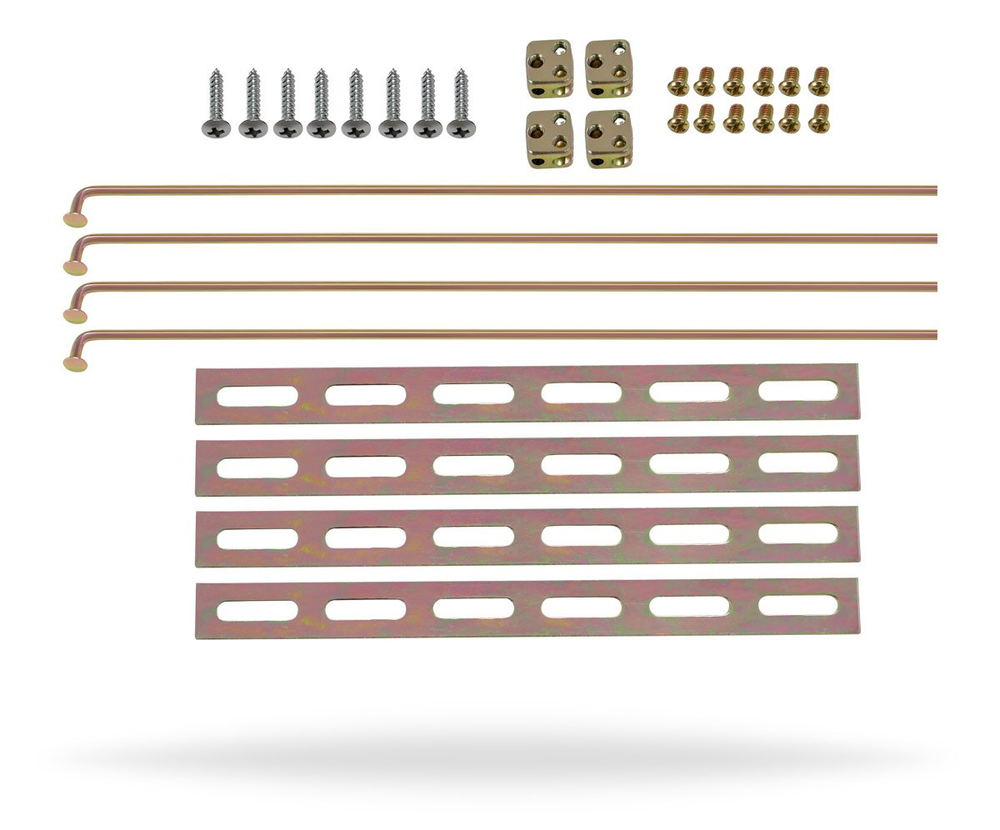 InstallGear Keyless Entry System with Two 4-Button Remotes & 4 Door Lock -