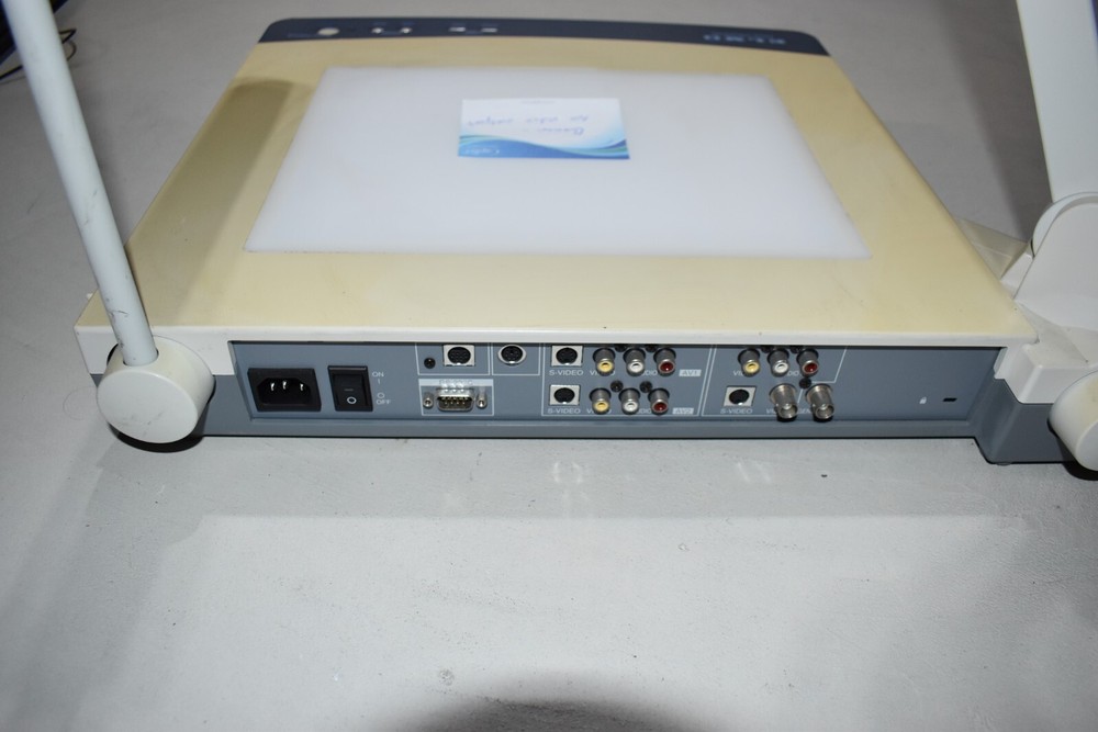 Elmo EV-4400AF Visual Presenter Zoom Overhead Document Camera BROKEN NOT WORKING