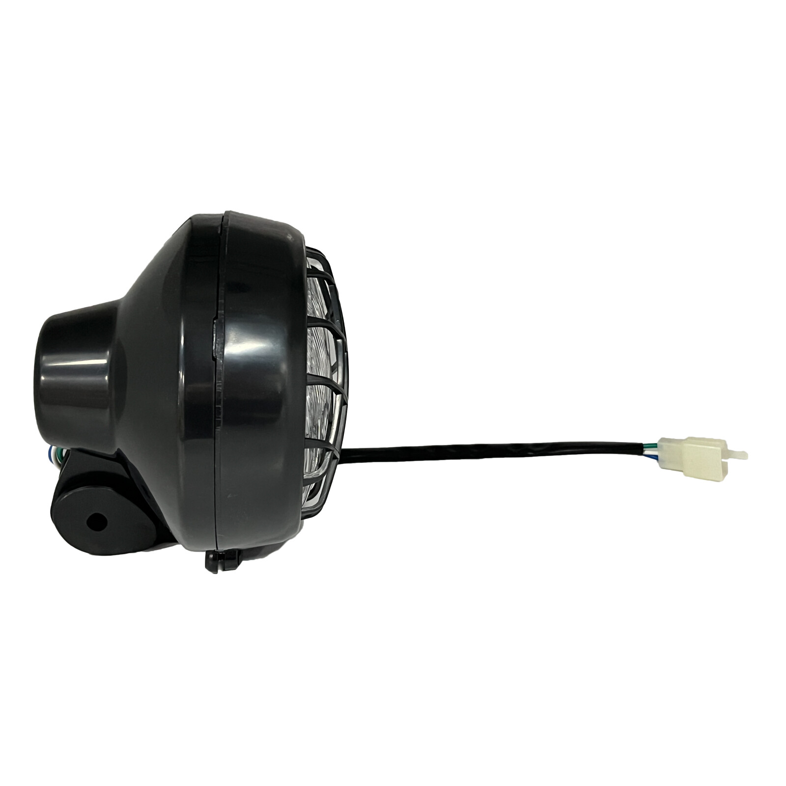 2x LED Headlights for Yamaha Banshee 1987-2006 lens bulbs Grills Warrior 350