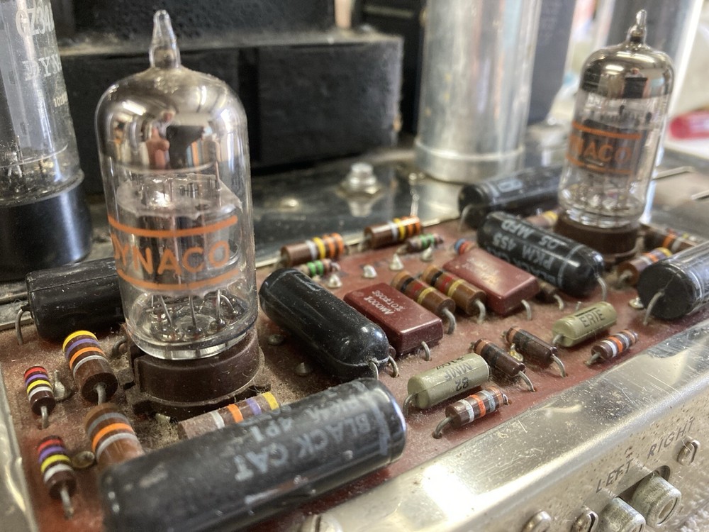 Dynaco Stereo 70 Original Tubes No Mods