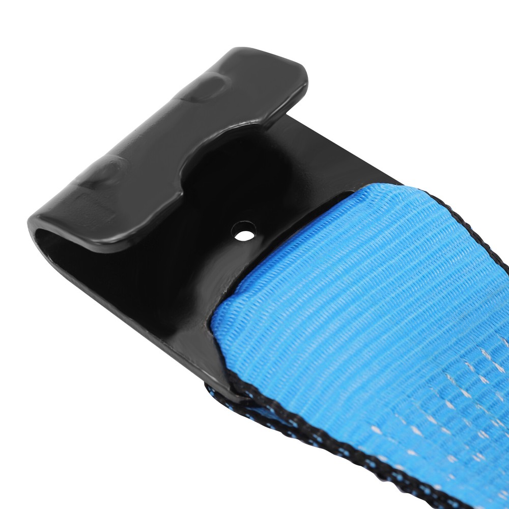 10 Pack 4"x30' Winch Straps Red/Blue With flat hook Flatbed Tie Down Strap NEW