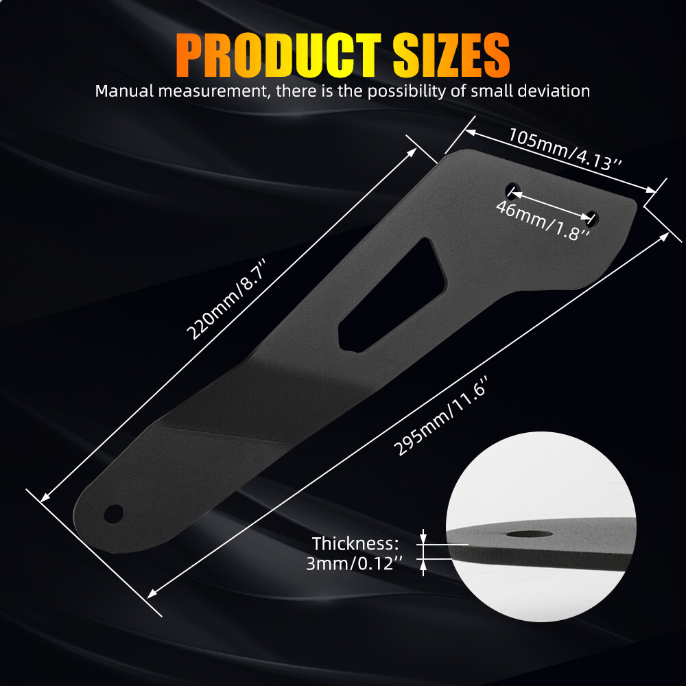 Roof For Can-Am Maverick X3 Curved 50" LED Light Bar Mount Kit +4" Cube Pods Fog