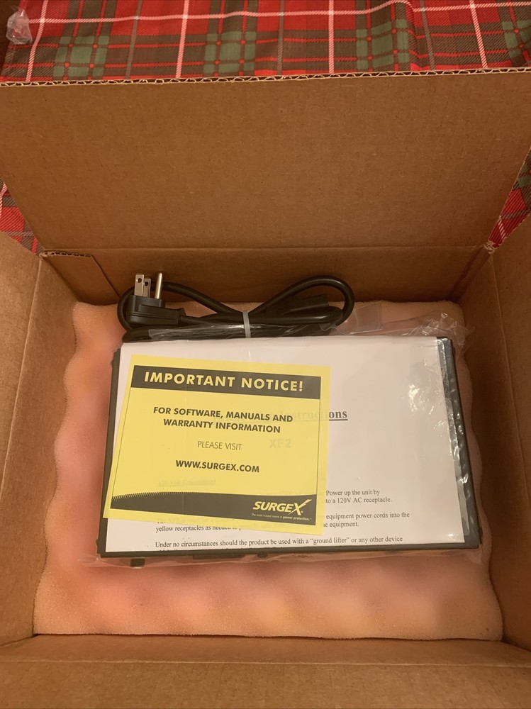 XF2 Surge X New surge protector