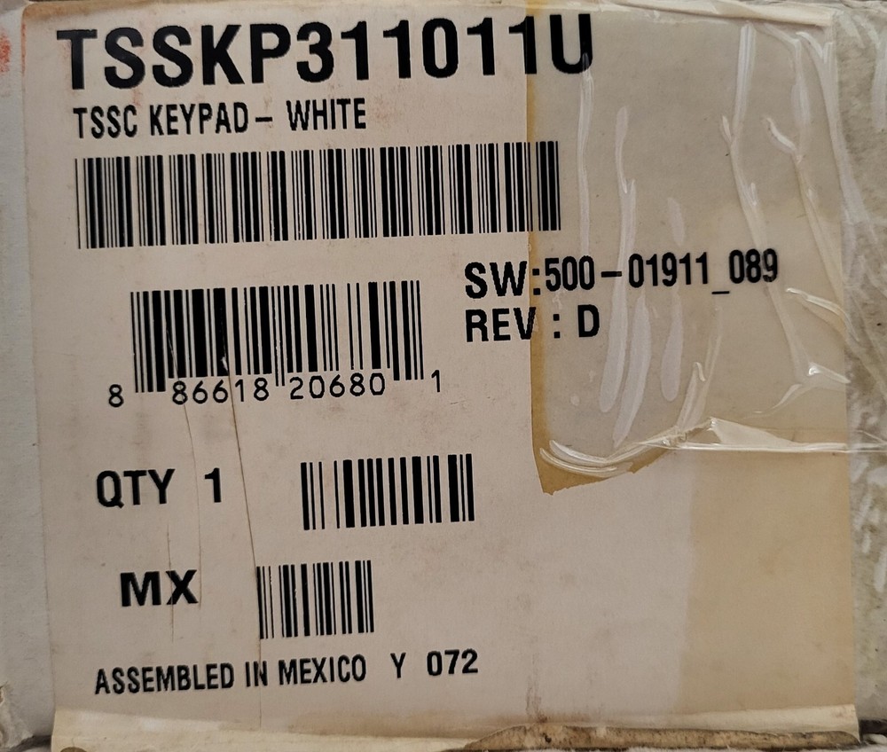 ADT TSSC KEYPAD Security System *NEW*