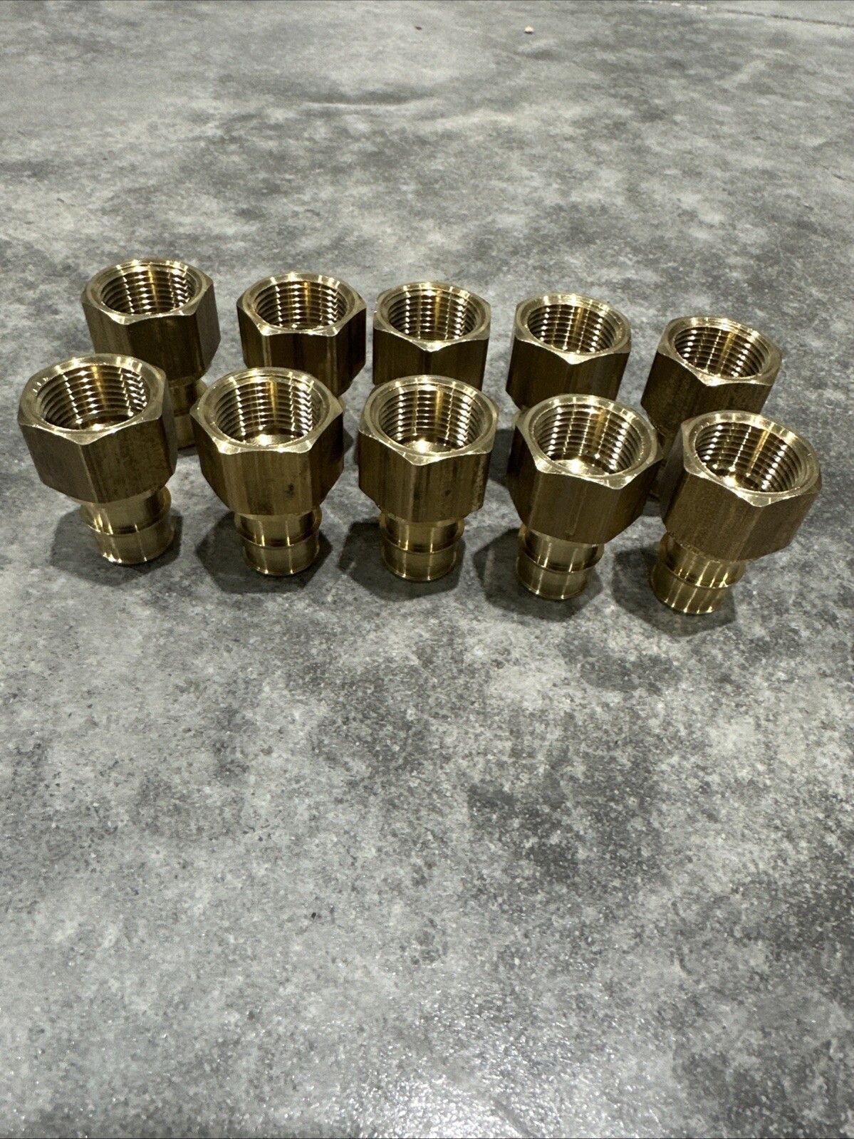 Lot Of 10 3/4" PEX A X 3/4" FEMALE NPT EXPANSION ADAPTER F1960