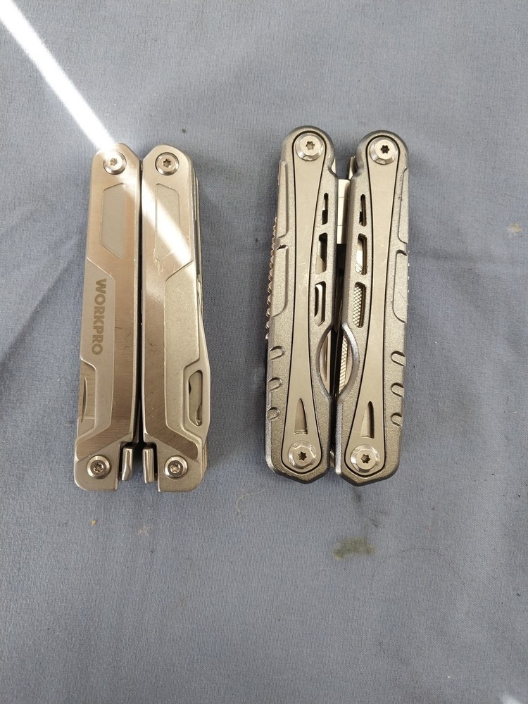 2 high quality multi tool pliers scissors nice screw driver saw