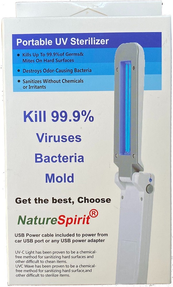 Clean Portable UV light  Sterilizer New in Package