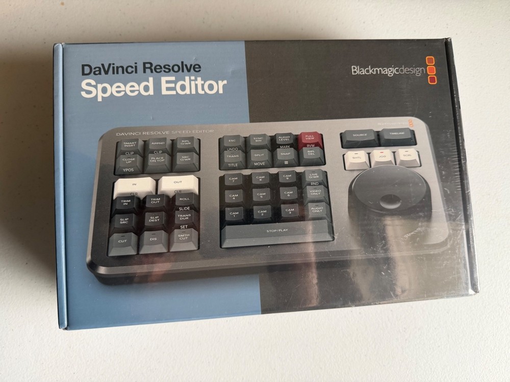 SEALED - Blackmagic Design DaVinci Resolve Speed Editor (Hardware Only)