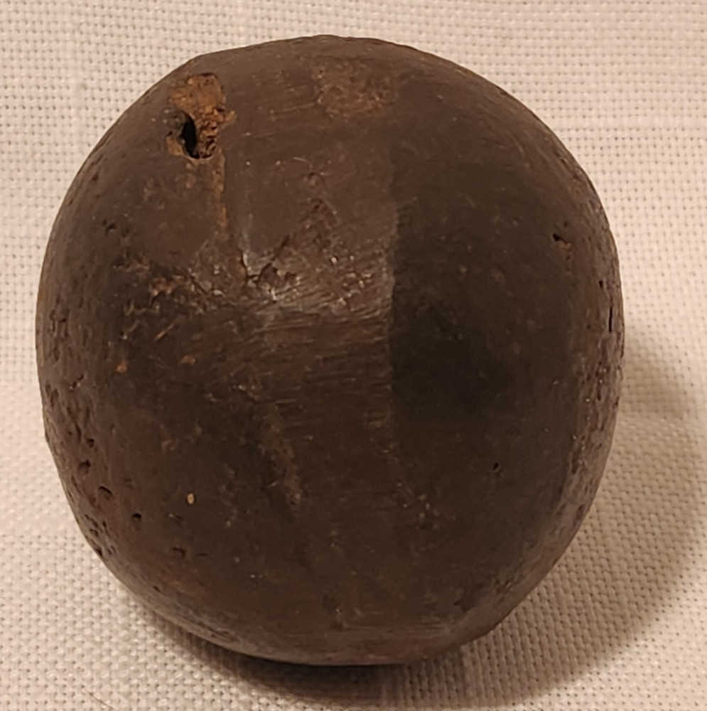 Antique Solid Cast Iron Measuring Weight 1lb 2.3oz