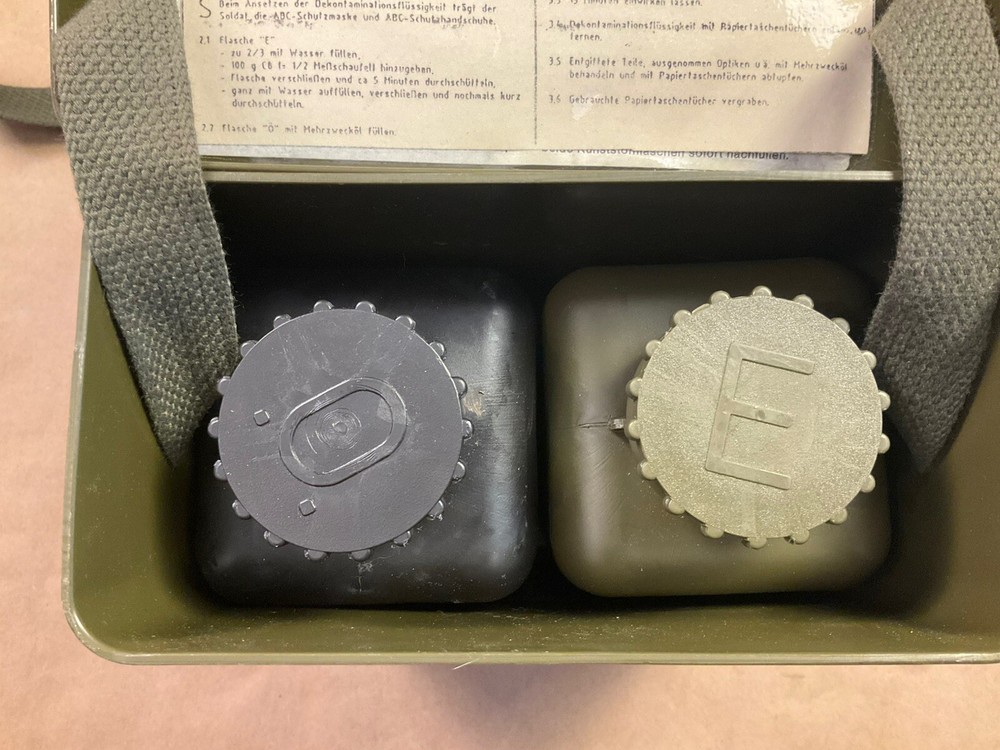 Vintage German Decontamination Kit