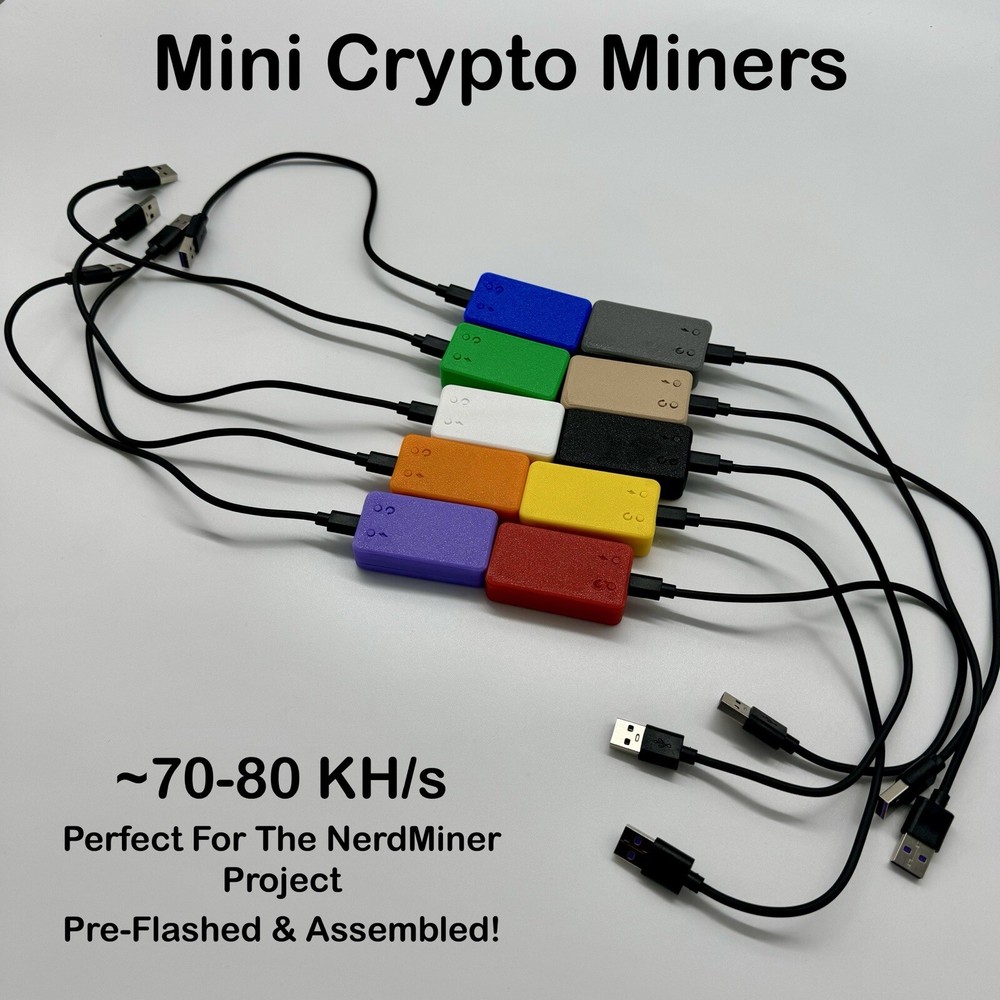 Mini Crypto Miner (NerdMiner Project)