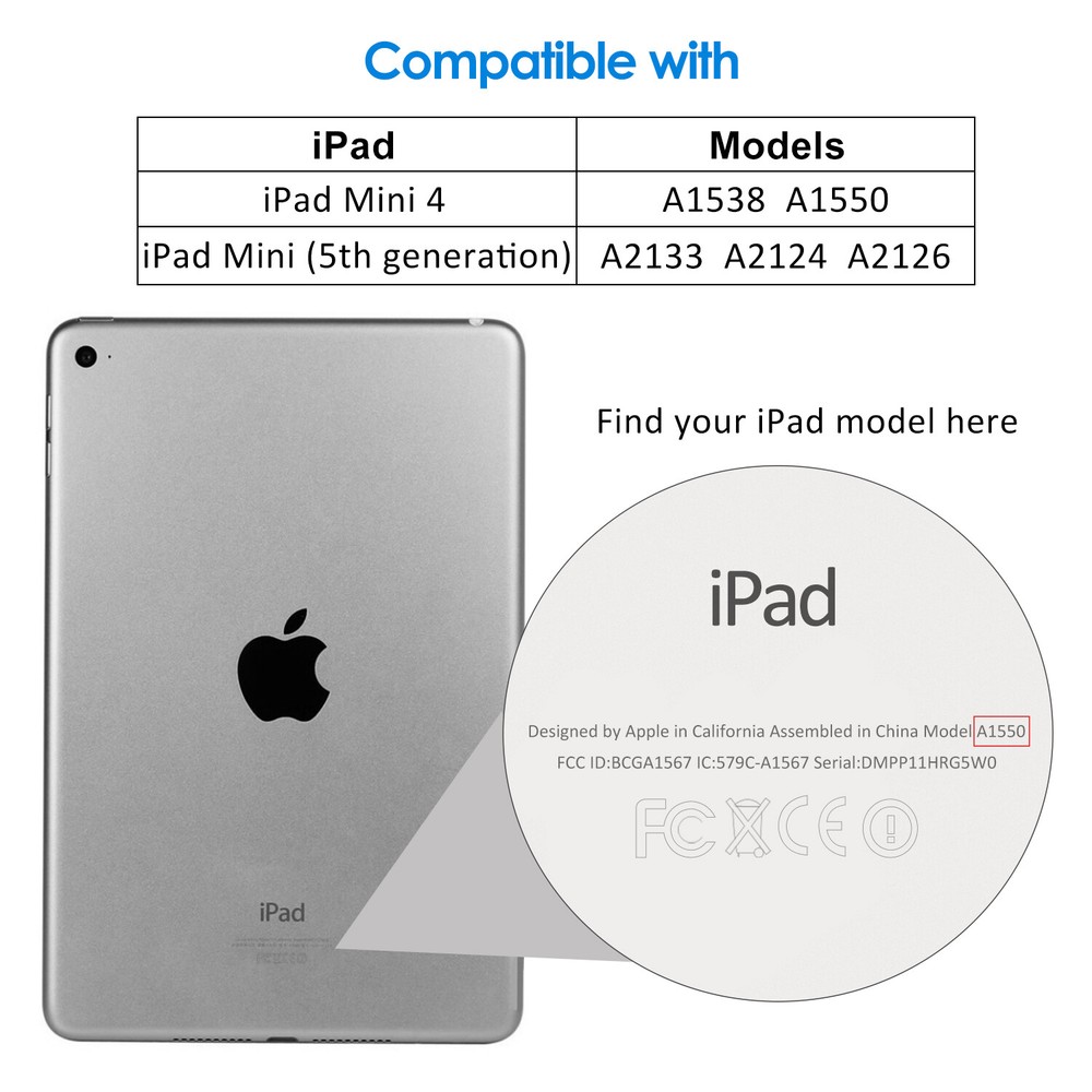 JETech Screen Protector for iPad mini 5/4 (2019/2015 Model), 1-Pack