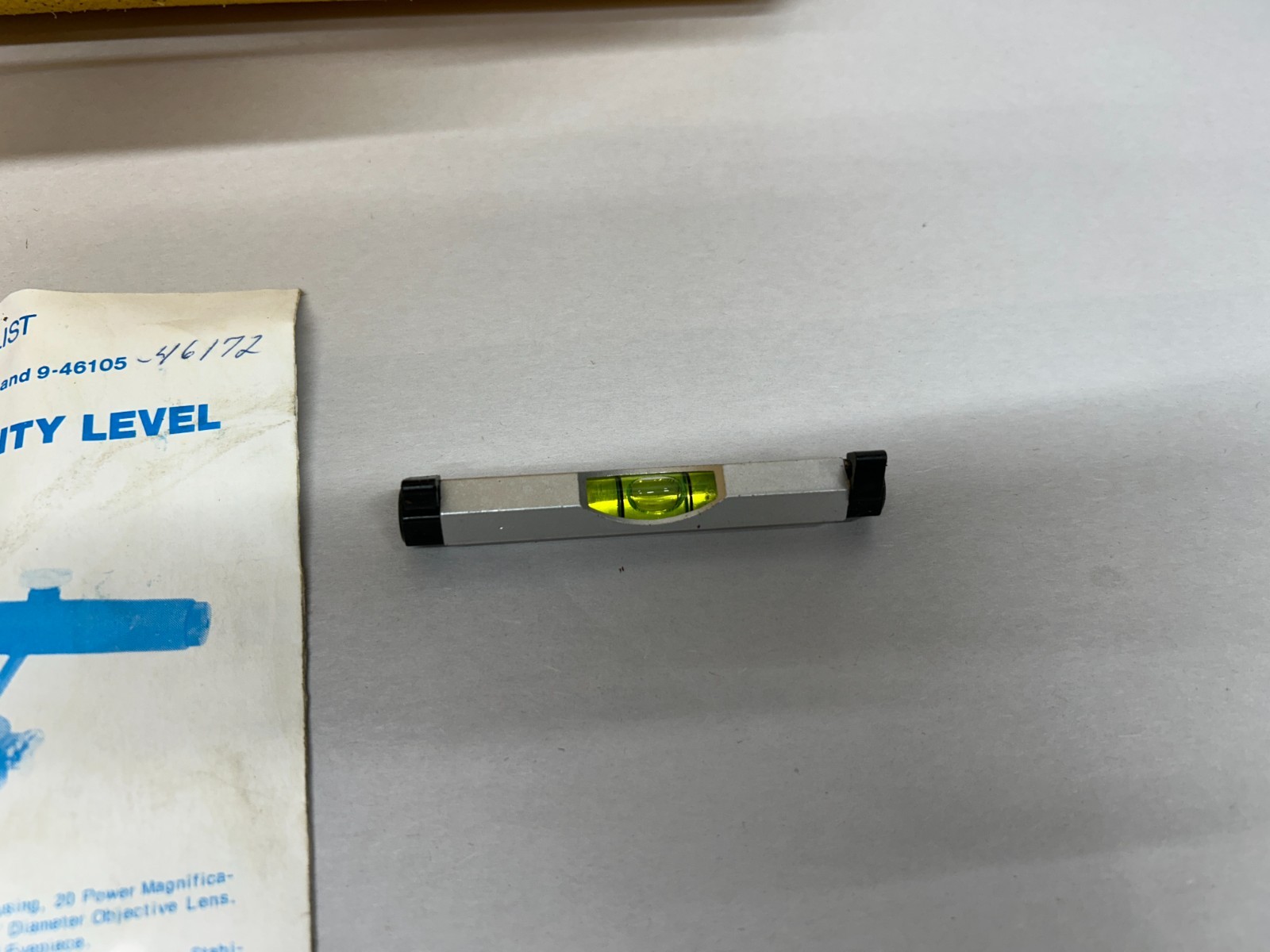 Vintage Sears Craftsman Transit Level Model 789.46172 With Case And Manual