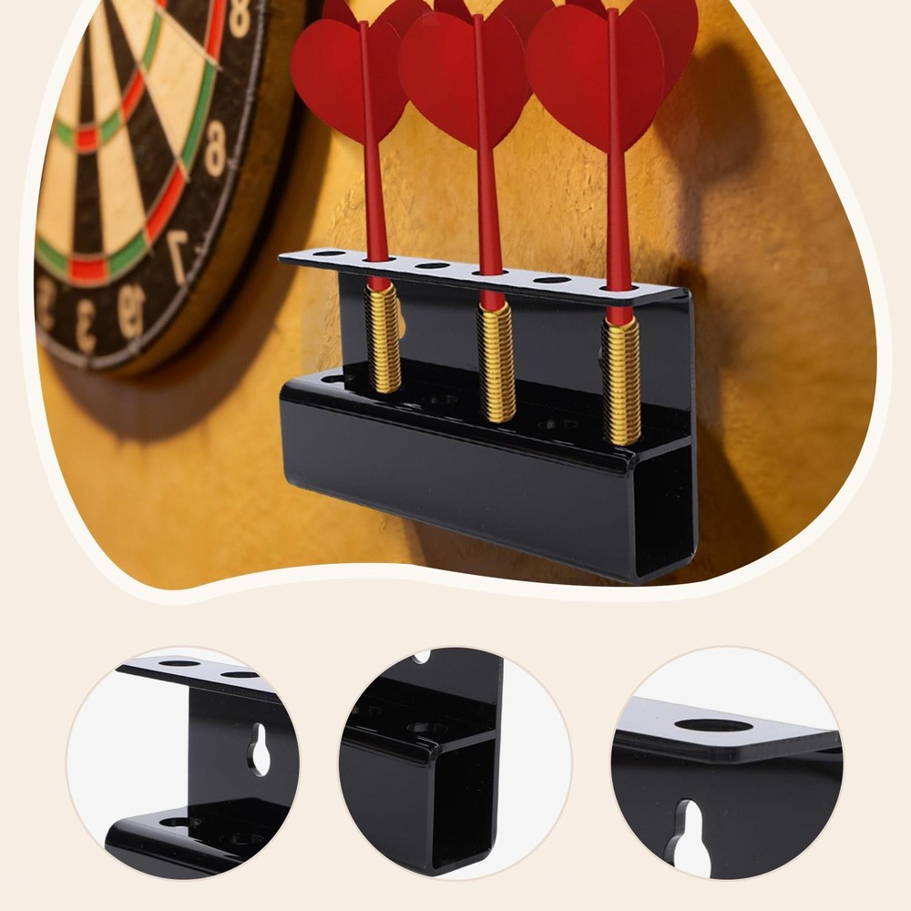 Wall Throwing Toy Holder Throwing Toy Organizer Compact Practical Decor Acrylic