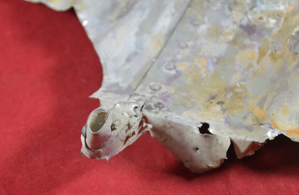 German WW2 Original Luftwaffe Junkers Ju52 Skin Paint War Relic