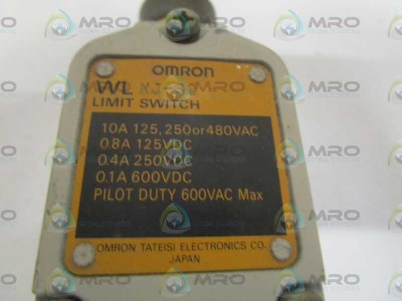 OMRON WLNJ-S2 LIMIT SWITCH UNMP