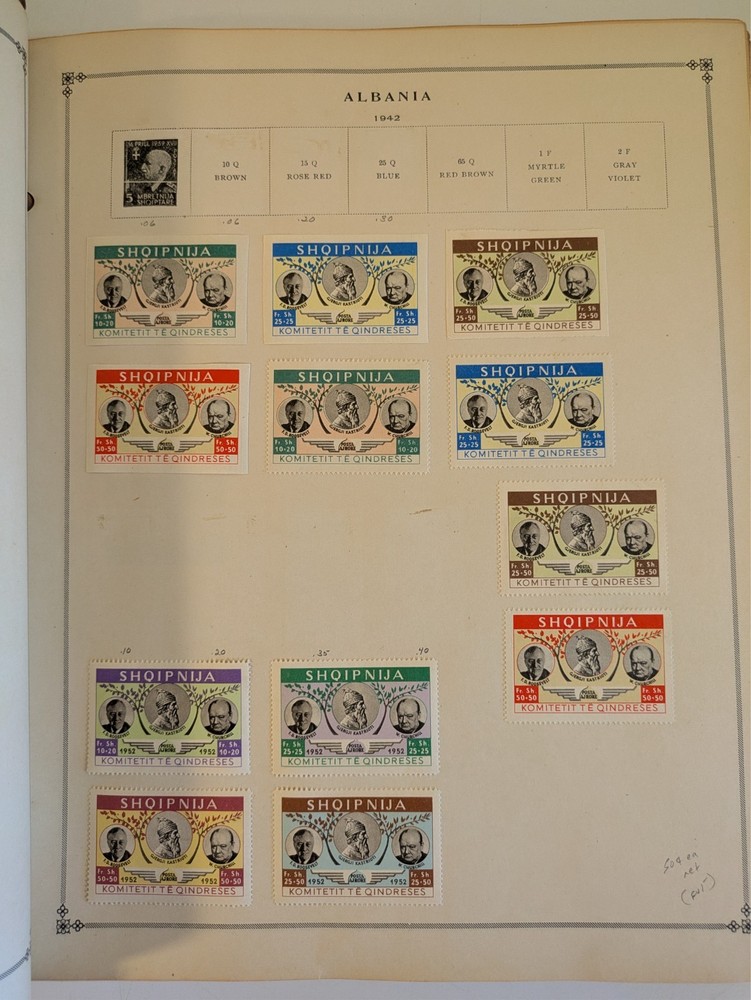 Scott International Stamp Album Part II (Part 2)
