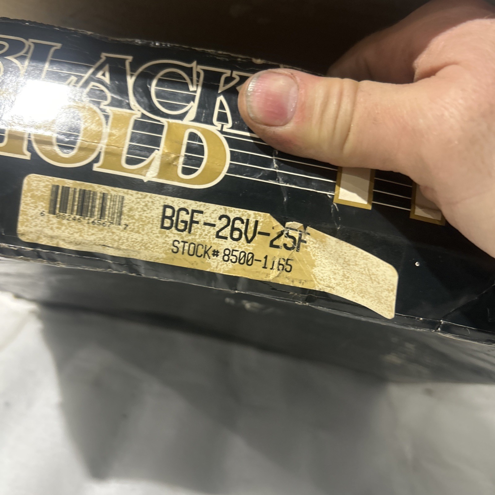 Black Gold Tig Torch Bgf-26v-25f. Welding Torch Flex Neck 200 Amp Arcair 25’