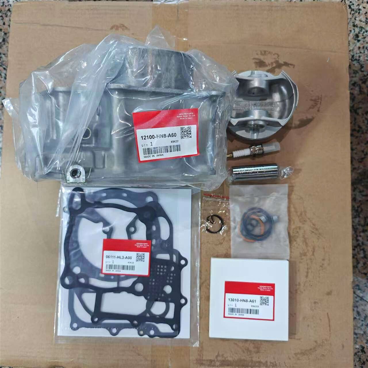 OEM TOP END KIT W/ CYLINDER For HONDA 14-23 PIONEER SXS700 06-22 RINCON TRX680