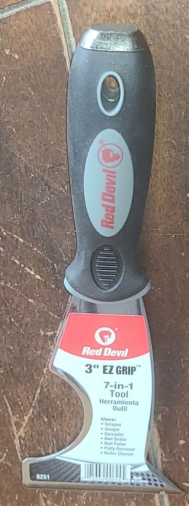 Red Devil 3" EZ Grip 7-in-1 Tool - Model #6251
