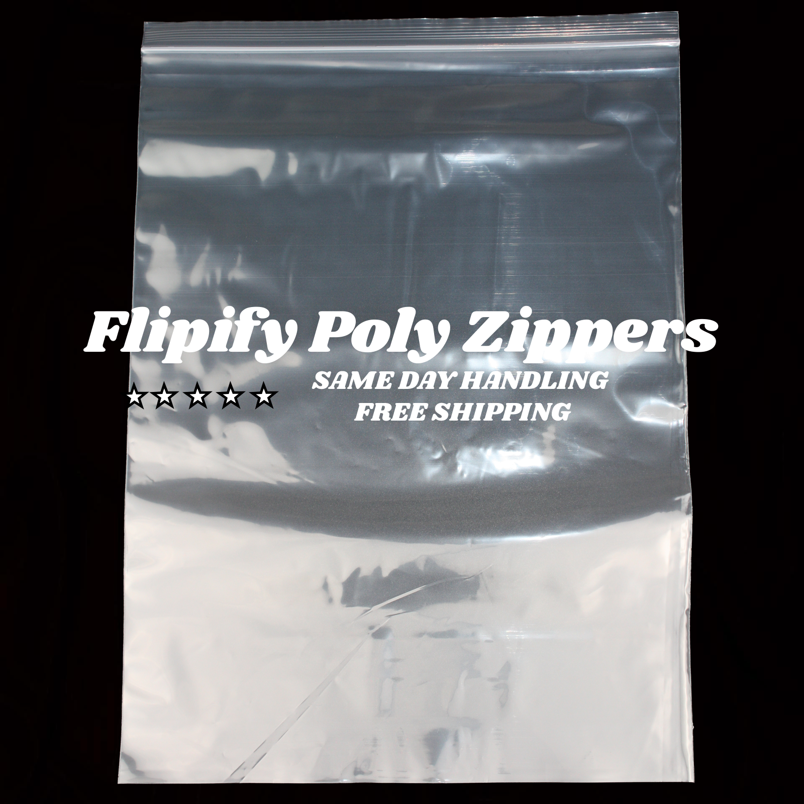 9x12 Zipper Zip Bags 2 Mil Seal Clear Plastic Baggies Top Lock Reclosable