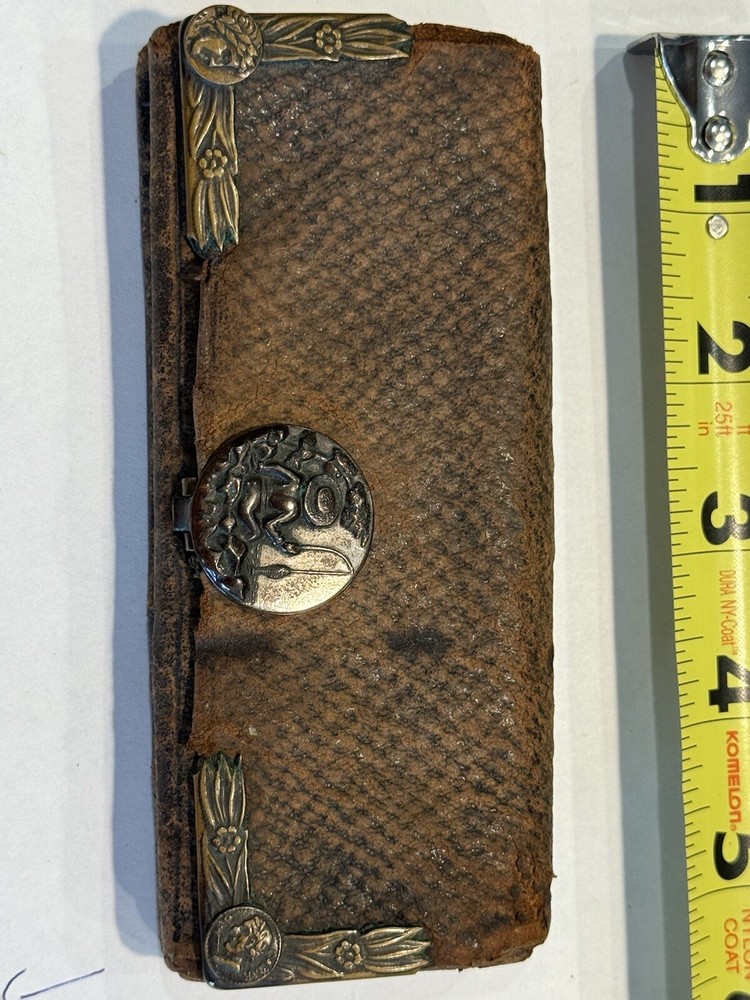 Antique Leather Fly & Leader Wallet