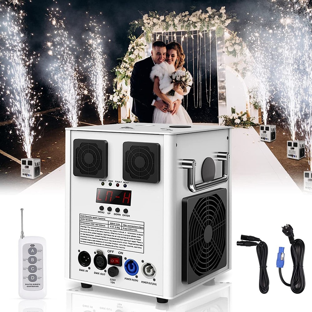 700W Cold Spark Firework DMX DJ Event Party Machine Stage Effect Machine