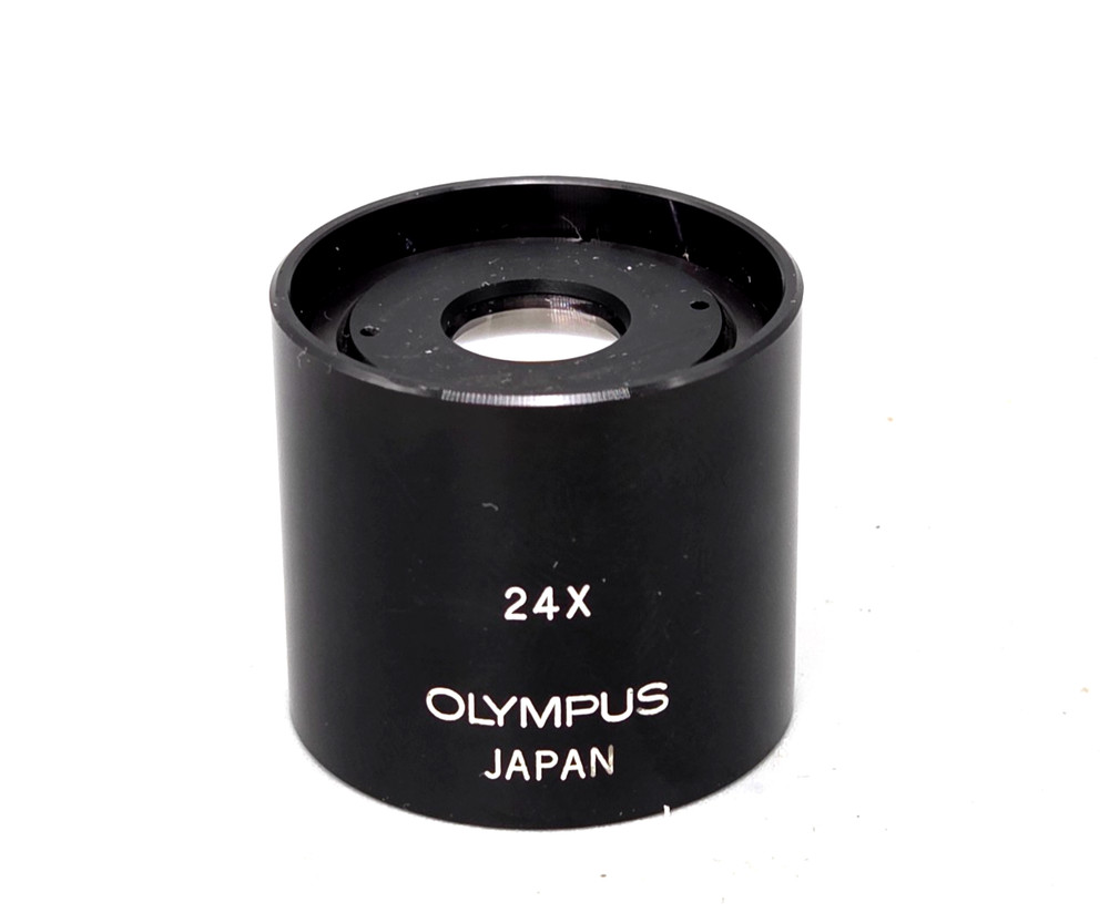 Olympus 24x Microscope Objectivem 35x31.5mm