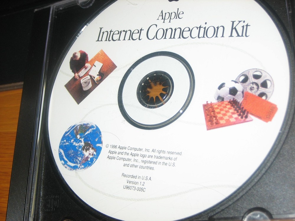 Apple Internet Connection Kit CD-ROM, 1996 Version 1.2