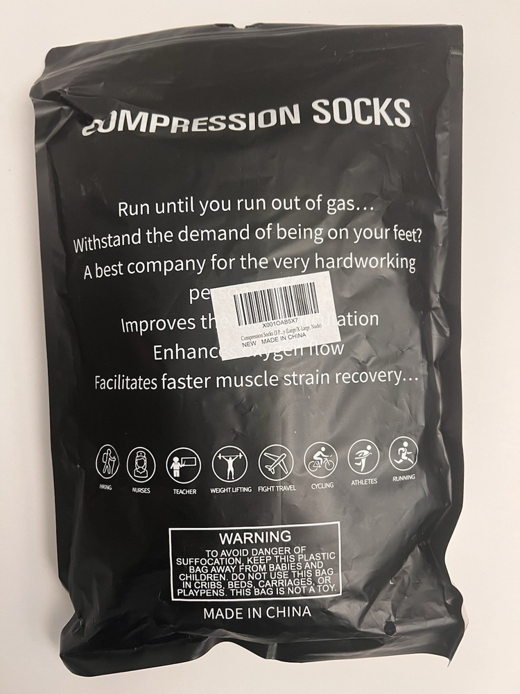 Compression Socks Nude Large/XL