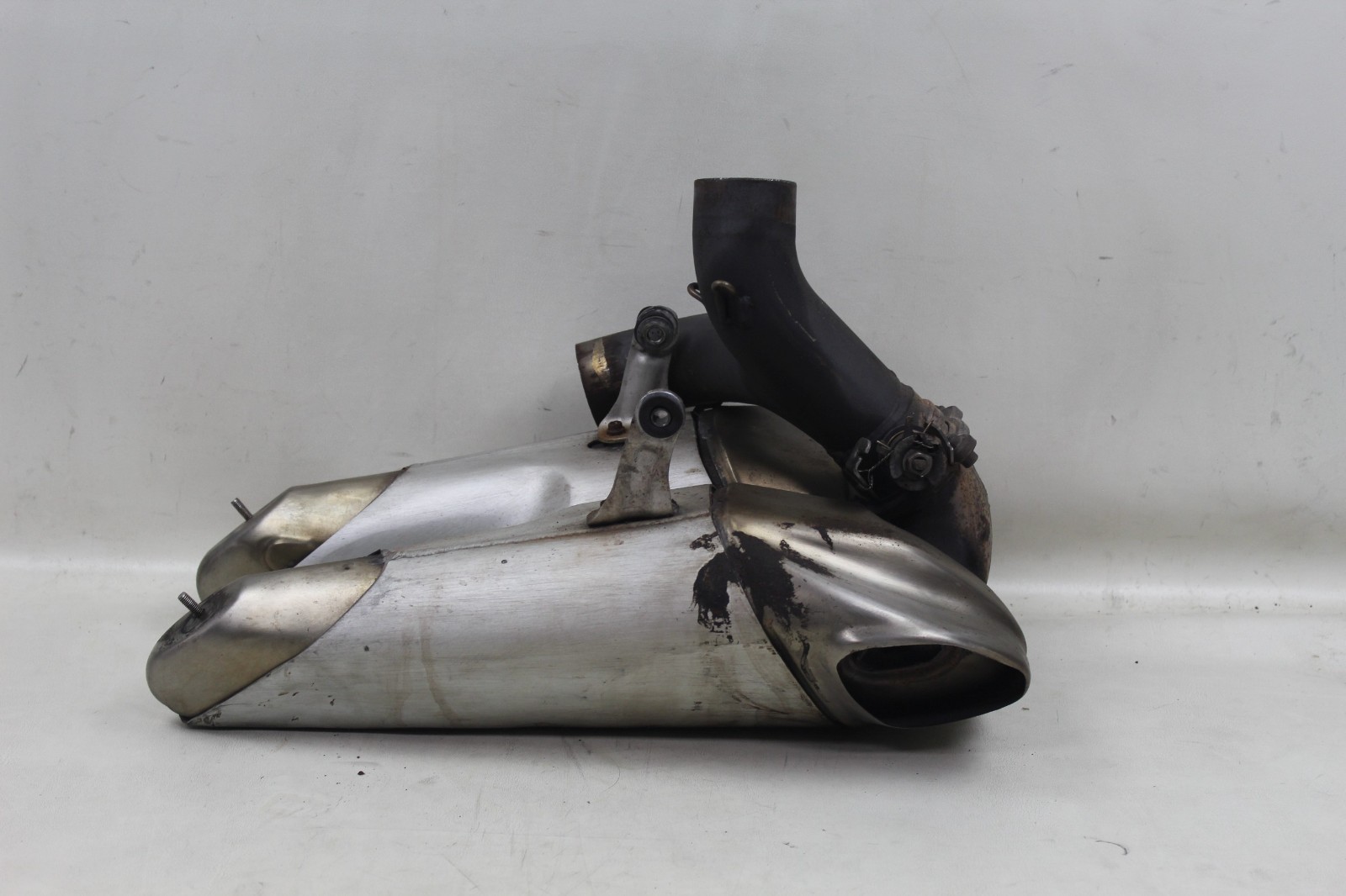 Ducati Panigale 1199S 1199 899 OEM Lower Exhaust Cans Can Muffler Pipe Silencer