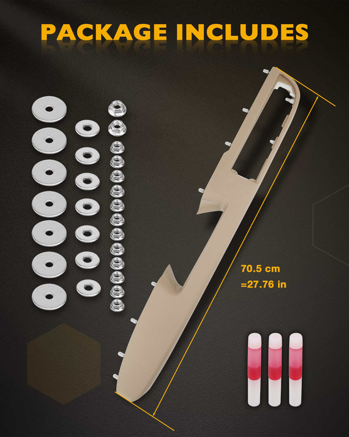 Driver Armrest Repair Set For 10-14 Chevy Silverado GMC Sierra 1500 2500 3500 HD