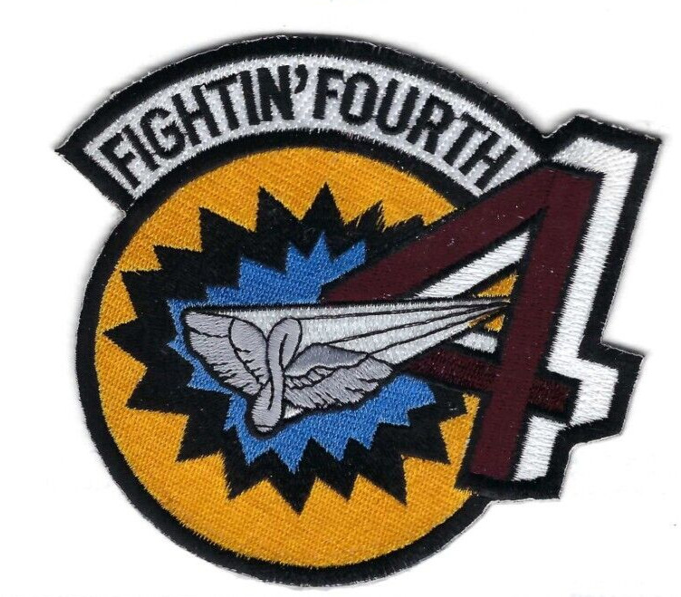 PATCH USAF 4th CADET SQUADRON USAFA COLORADO SPRINGS       PG 90