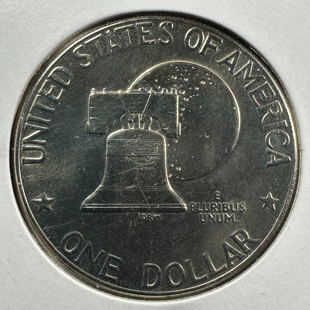 1976-D Type 2, $1 CLAD Ike Eisenhower Dollar (88455)