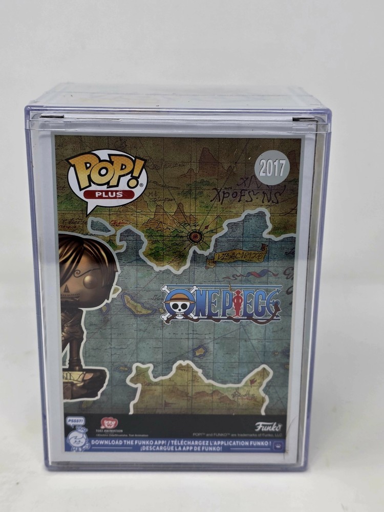 FUNKO Pop! Plus Sanji Statue (Bronze) with Hard Protector & Box SEALED #2017