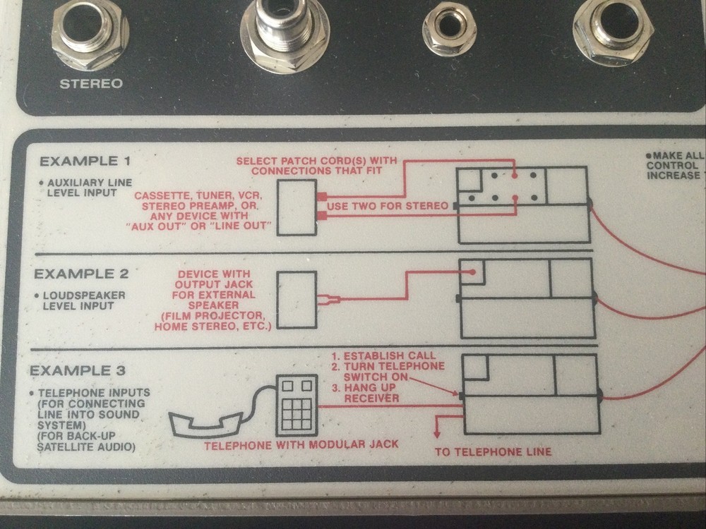 Emtech EJ-10 Multi -Input Adapter. Referred To as “Crab Box”.