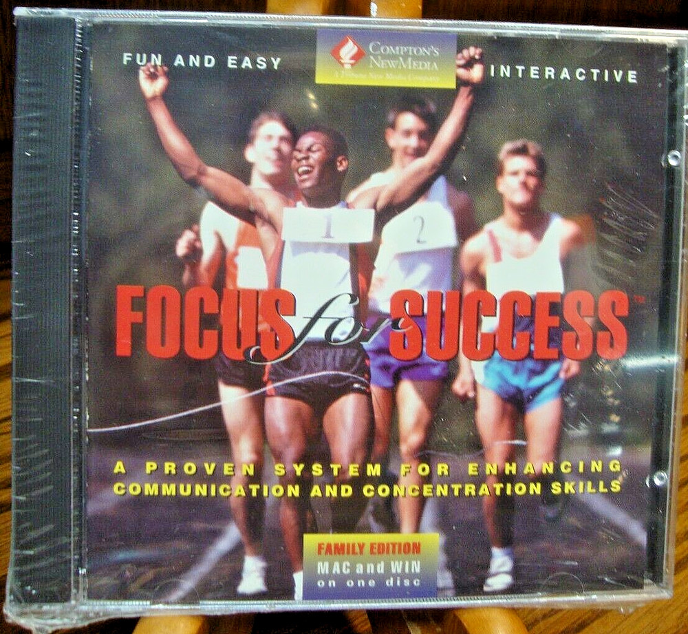 "Focus For Success" Interactive CD~for Communication/Concentration Skills    U19