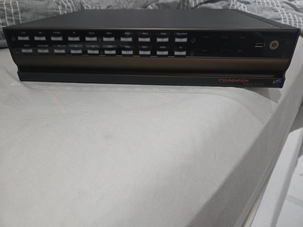 ETC FOUNDATIONS RIGGING SERVER ION STAGE CONTROL CONTROLLERS FREE WORLDWIDE SHIP