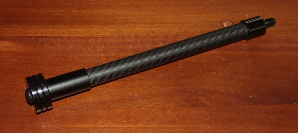 Used 9" TAP Bow Stabilizer- Black- Titanium Archery Products