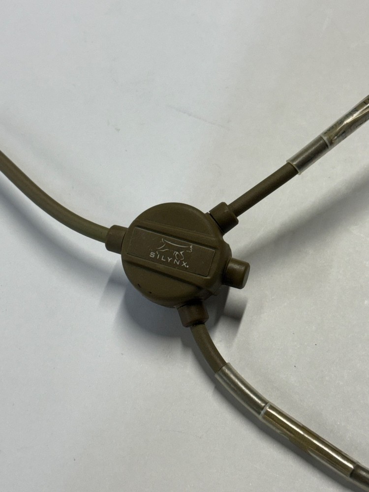 Silynx Communications Dual Comms Splitter Adaptor Cable Tan CA0175-01