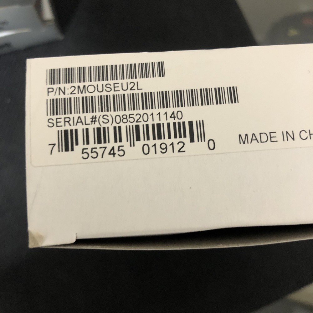 Logitech 2MOUSEU2L Wired USB Optical  Plug & Play PC Laptop New/Open Box
