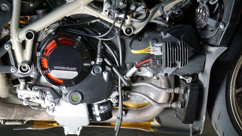 Ducati 848 1098 1198 Voltage Regulator Relocation Bracket