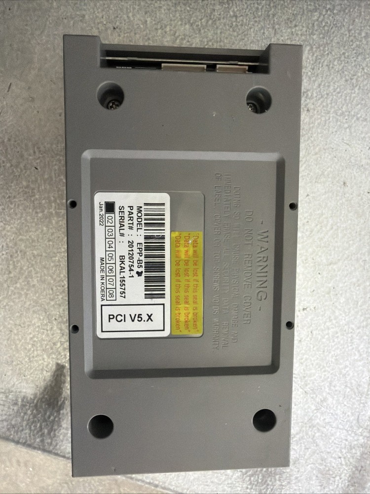 Genmega B5 Keypad. Working pulls