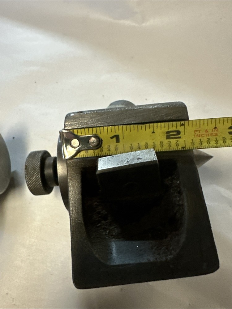 J & L Optical Comparitor Bench Centers Set/ Tailstock